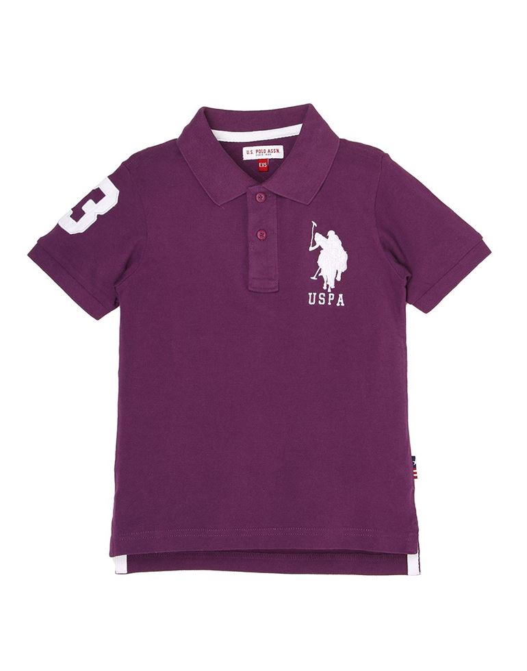 Us polo purple deals t shirt